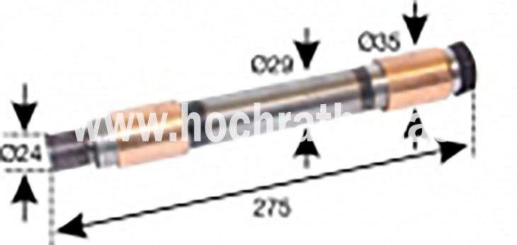 mittelachsbolzen T180A (522100027) Um
