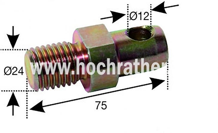 Unterlenkerbolzen Kurz T80/T84 (522100068) Um