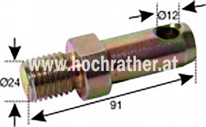 Unterlenkerbolzen Lang T80/T84 (522100069) Um