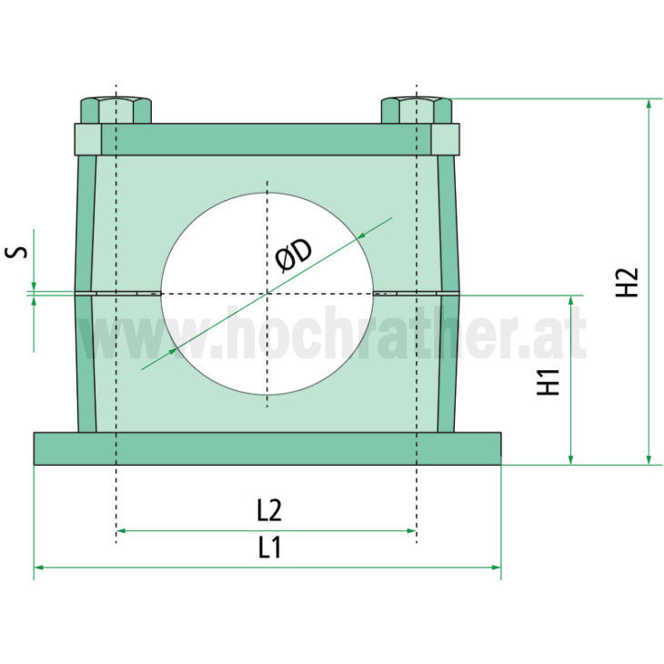 Vpe=25 Rohrschellen Rs E I 6 (87000669) Granit Vpe=25 Rohrschellen Rs E I 6 (87000669) Granit