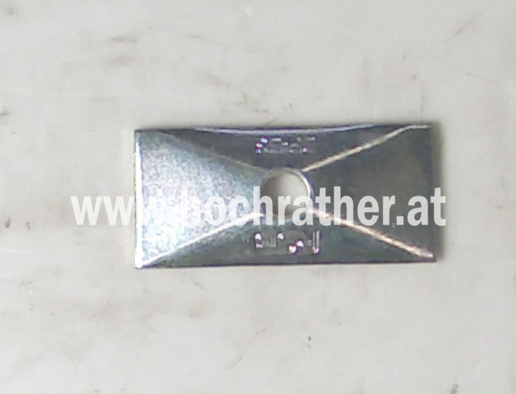Deckplatte für Rohrschelle Dp- (00100345) Horsch