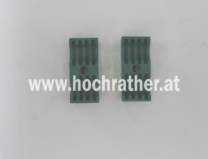 Rohrschellenpaar 2Loch Gerippt Ø19 (00100347) Horsch