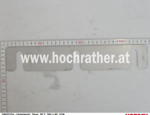 Unterlegbl. 2Mm, Bl.2, 350 X 60, V2A (30020374) Horsch