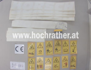 Aufkl. Liste Terrano 5 Fx (Ofw) (34352000) Horsch