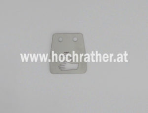 Symbolblech Bl.1, 55 X 50 Hände Waschen (35020072) Horsch