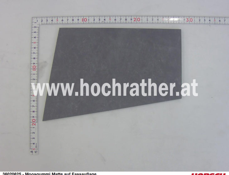 Moosgummi Matte Auf Fassauflage (36020625) Horsch Moosgummi Matte Auf Fassauflage (36020625) Horsch