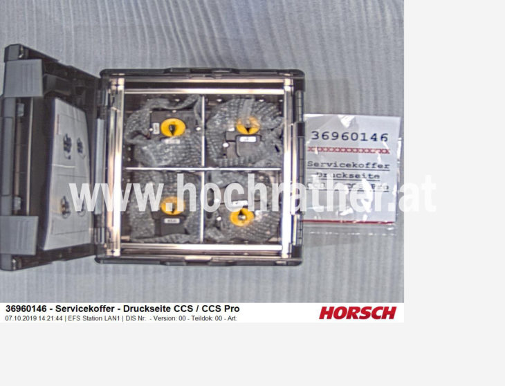 Servicekoffer – Druckseite Ccs / Ccs Pro (36960146) Horsch Servicekoffer – Druckseite Ccs / Ccs Pro (36960146) Horsch