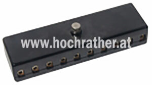 Sicherungsdose 10P Sr Schwarz (330100110) Um