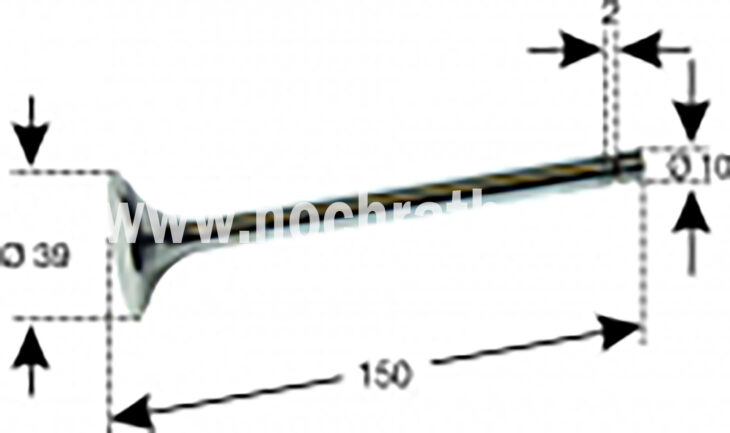 Auslassventil T188/30/430 (500014002) Um