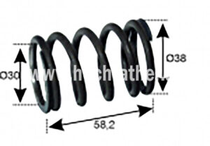 Ventilfeder T80/T280 (500099003) Um