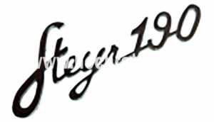 Schriftzug Steyr T190 (130310190) Um