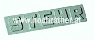 Schriftzug Steyr Groż (130311002) Um