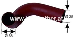 Kühlwasserrohr Steyr T180A (500013181) Um