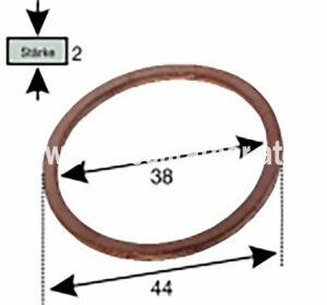 Dichtung für Ílablassschraube (520006904) Um