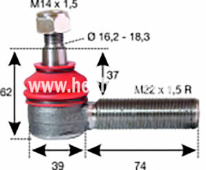 Kugelgelenk (522300735) Um