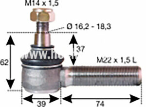 Kugelgelenk (522300741) Um