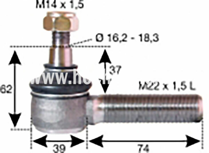 Kugelgelenk (522300741) Um Kugelgelenk (522300741) Um