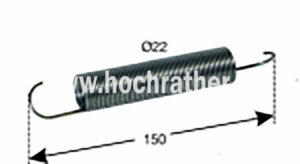 Rückzugsfeder Div. Pedale (523100004) Um