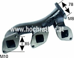 Auspuffkrümmer Wd308 (526200006) Um