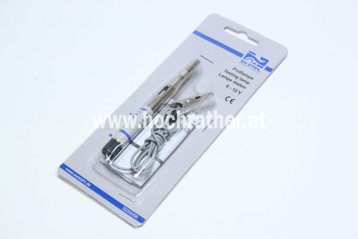 Prüflampe 6 – 24 Volt Messing, (00985434) Prillinger