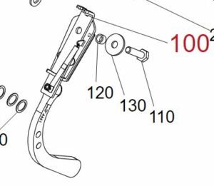 Abstreifer Schar Turbodisc Iii (95194424)  Horsch