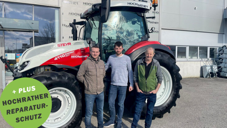 Übergabe Steyr Expert CVT 4110