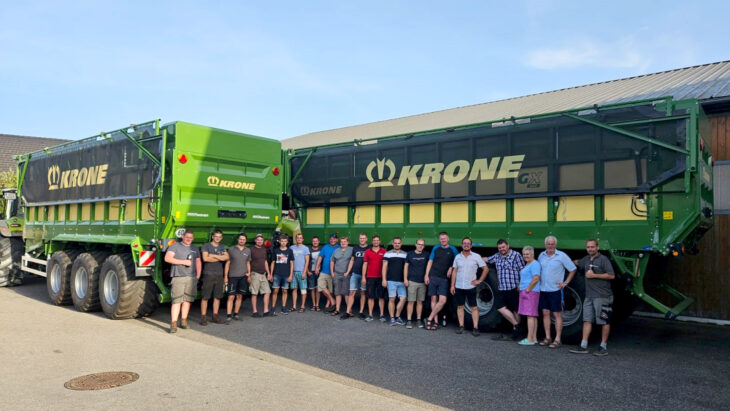 Universaltransportwägen-Übergabe an Familie Gstöttenmair