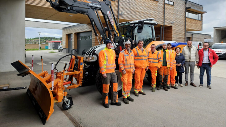 Übergabe an die Marktgemeinde Schwertberg