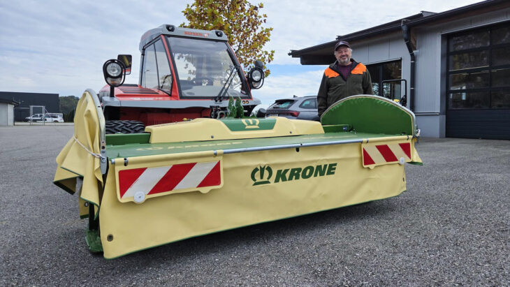 Mähwerk-Übergabe an Familie Schörghuber