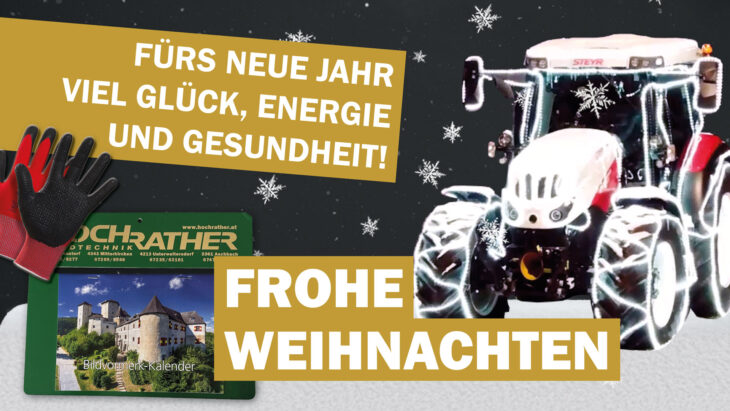 Frohe und besinnliche Weihnachten!