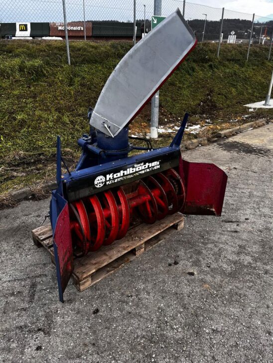 Kahlbacher Schneefräse 2