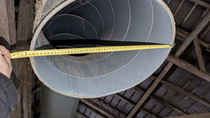 Auer Auer Heuschoner Gebläse mit Bogen und Rohr! 6