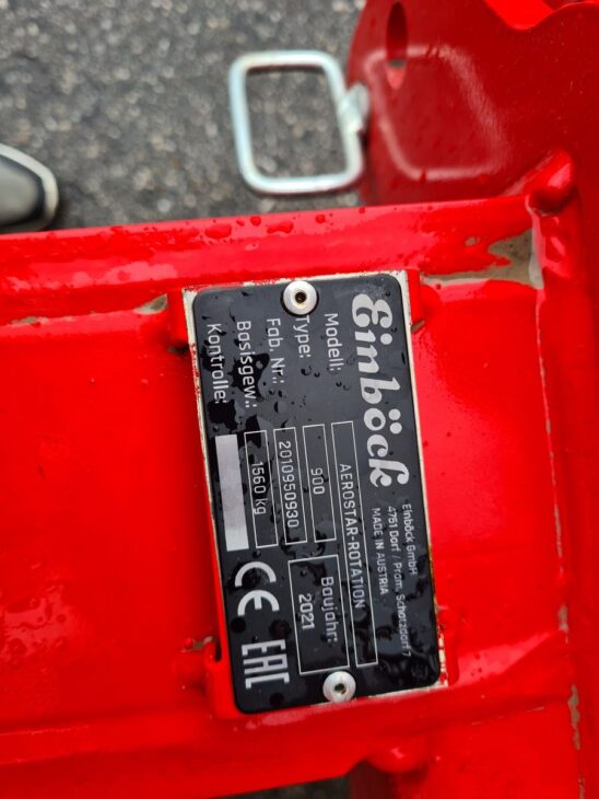 Einböck Aerostar Rotation Typ 900 3