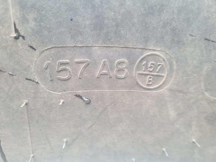 Michelin 1 Satz Räder auf Fixfelgen Spur 2250mm 6