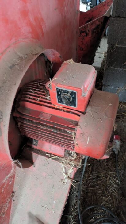 Auer Auer Heuschoner Gebläse mit Bogen und Rohr! 4 Auer Auer Heuschoner Gebläse mit Bogen und Rohr! 4