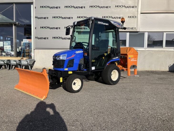 Iseki TXGS 24 AHL mit Kabine 2 Iseki TXGS 24 AHL mit Kabine 2