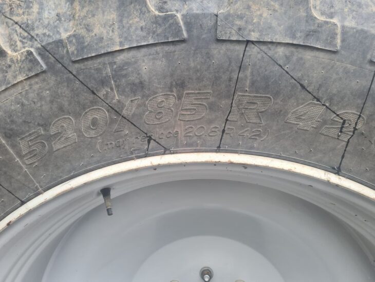 Michelin 1 Satz Räder auf Fixfelgen Spur 2250mm 2 Michelin 1 Satz Räder auf Fixfelgen Spur 2250mm 2