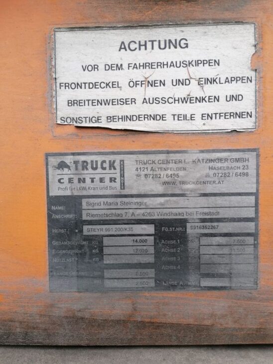 Steyr 991.200/K35 6 Steyr 991.200/K35 6