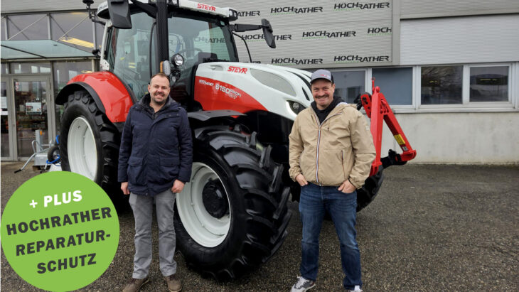 Traktor-Übergabe an die Firma Minibagger 4 You