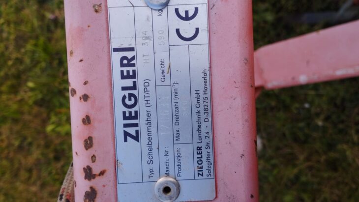 Ziegler HT 304 5 Ziegler HT 304 5