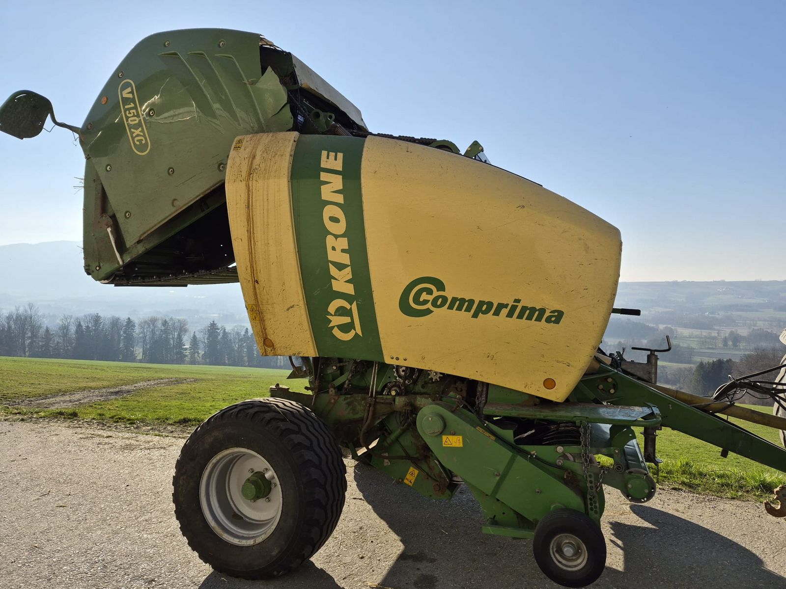 Krone Comprima V 150 XC Krone Comprima V 150 XC