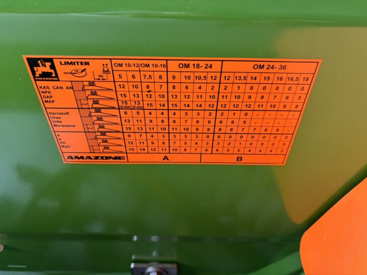 Amazone ZA-M 1001 ProfiS 5 Amazone ZA-M 1001 ProfiS 5