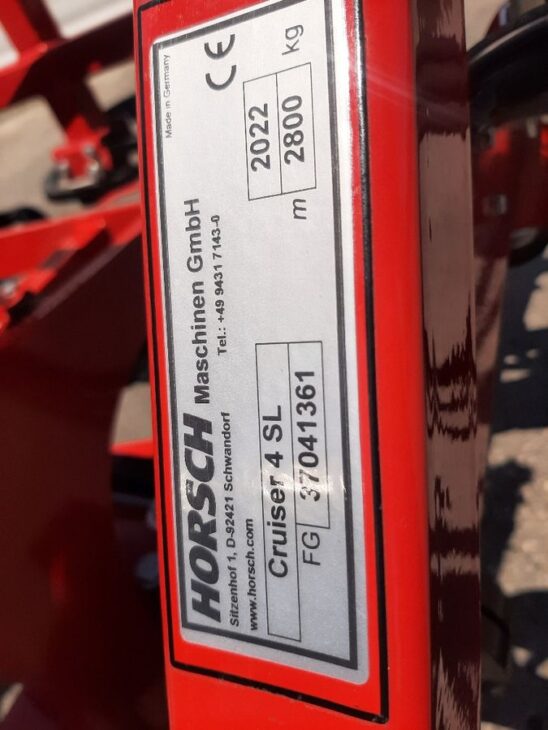 Horsch Cruiser 4 SL 5 Horsch Cruiser 4 SL 5