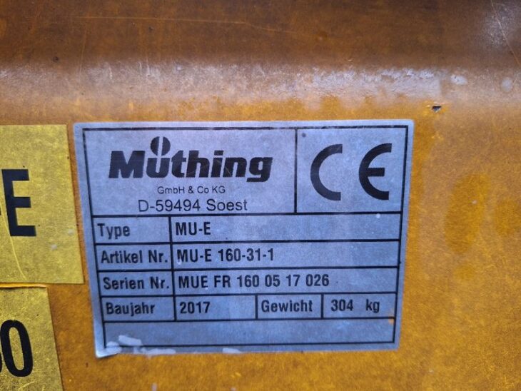 Müthing MU-E 160 7 Müthing MU-E 160 7