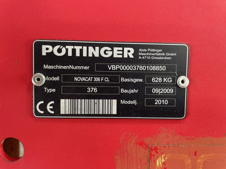 Pöttinger Nova Cut 306 F 5 Pöttinger Nova Cut 306 F 5