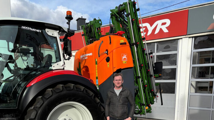 Feldspritze-Übergabe an Familie Pillgrab