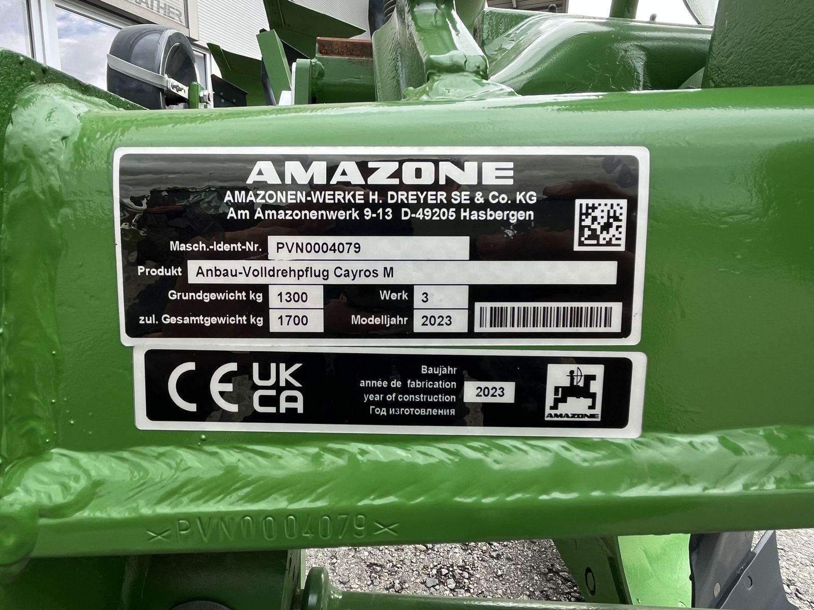Amazone Cayros M4-1020 Amazone Cayros M4-1020