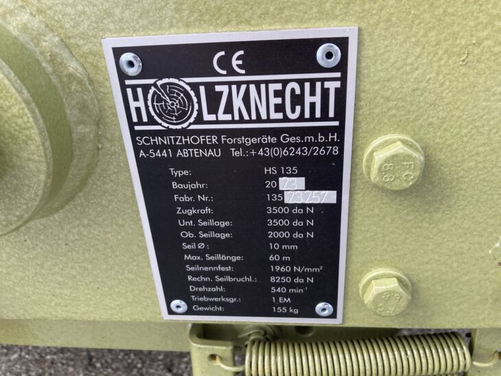 Holzknecht HS 135 5 Holzknecht HS 135 5