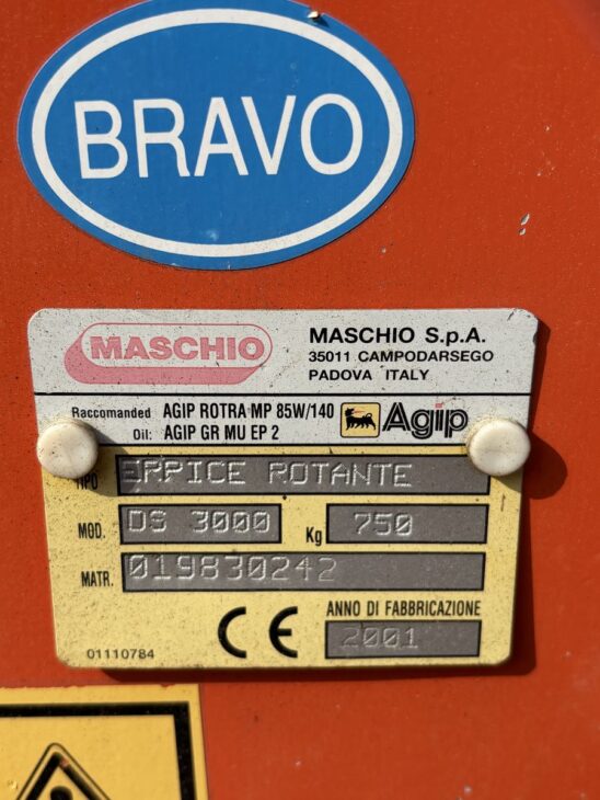 Maschio Kreiselegge DS 3000 und Reform Semo 100 3 Maschio Kreiselegge DS 3000 und Reform Semo 100 3