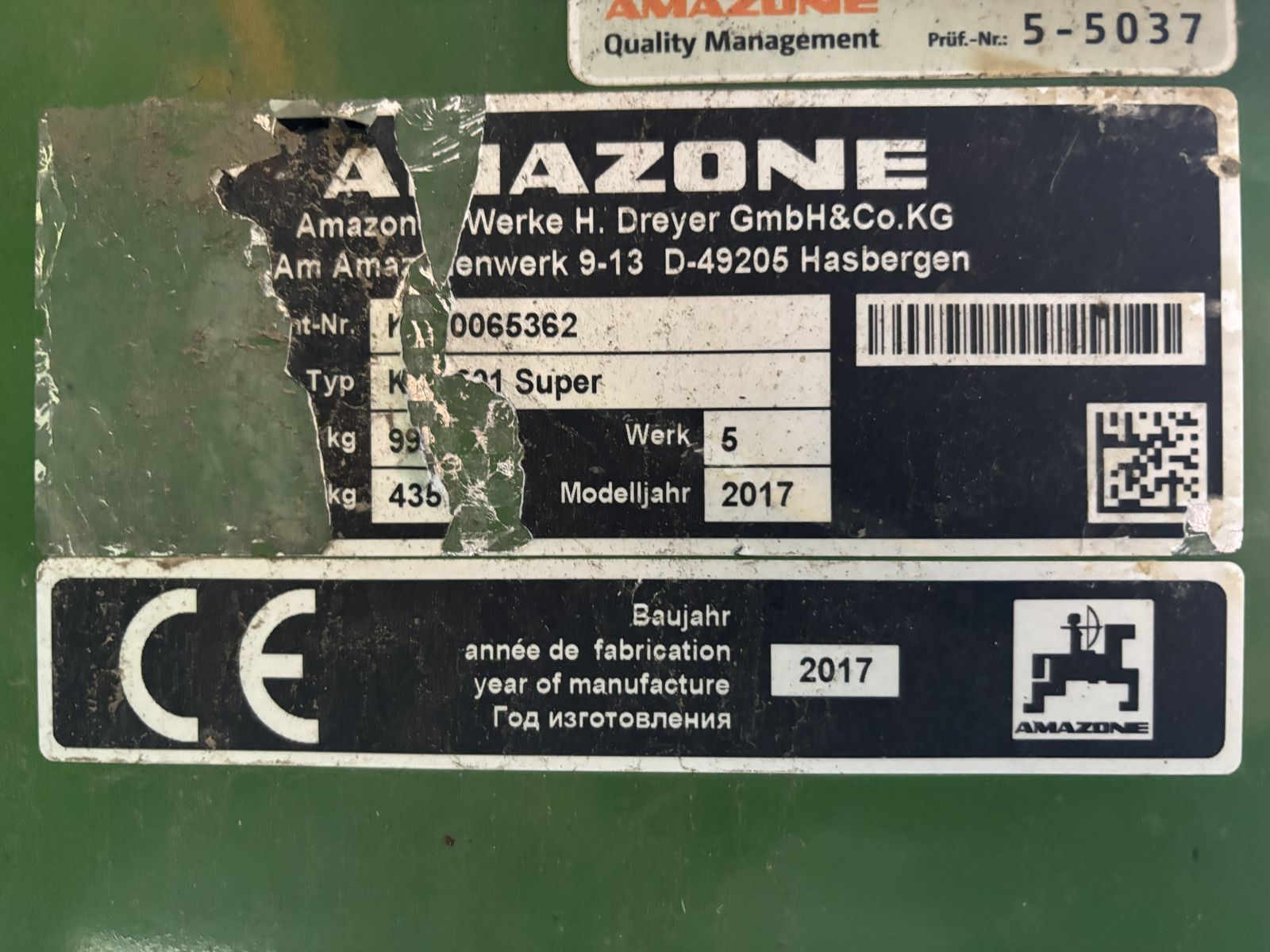 Amazone KE 3001 & Cataya 3001 Super Amazone KE 3001 & Cataya 3001 Super